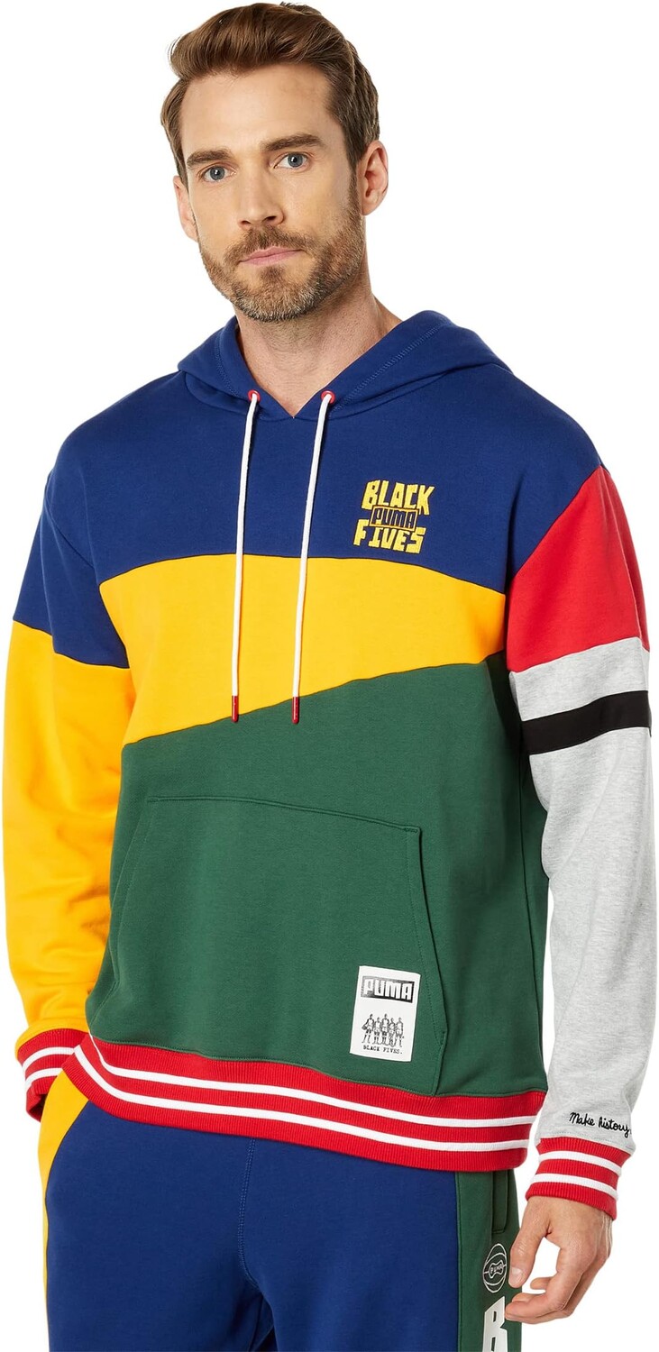 

Толстовка Black Five's Hoopmen PUMA, цвет Blue Depths
