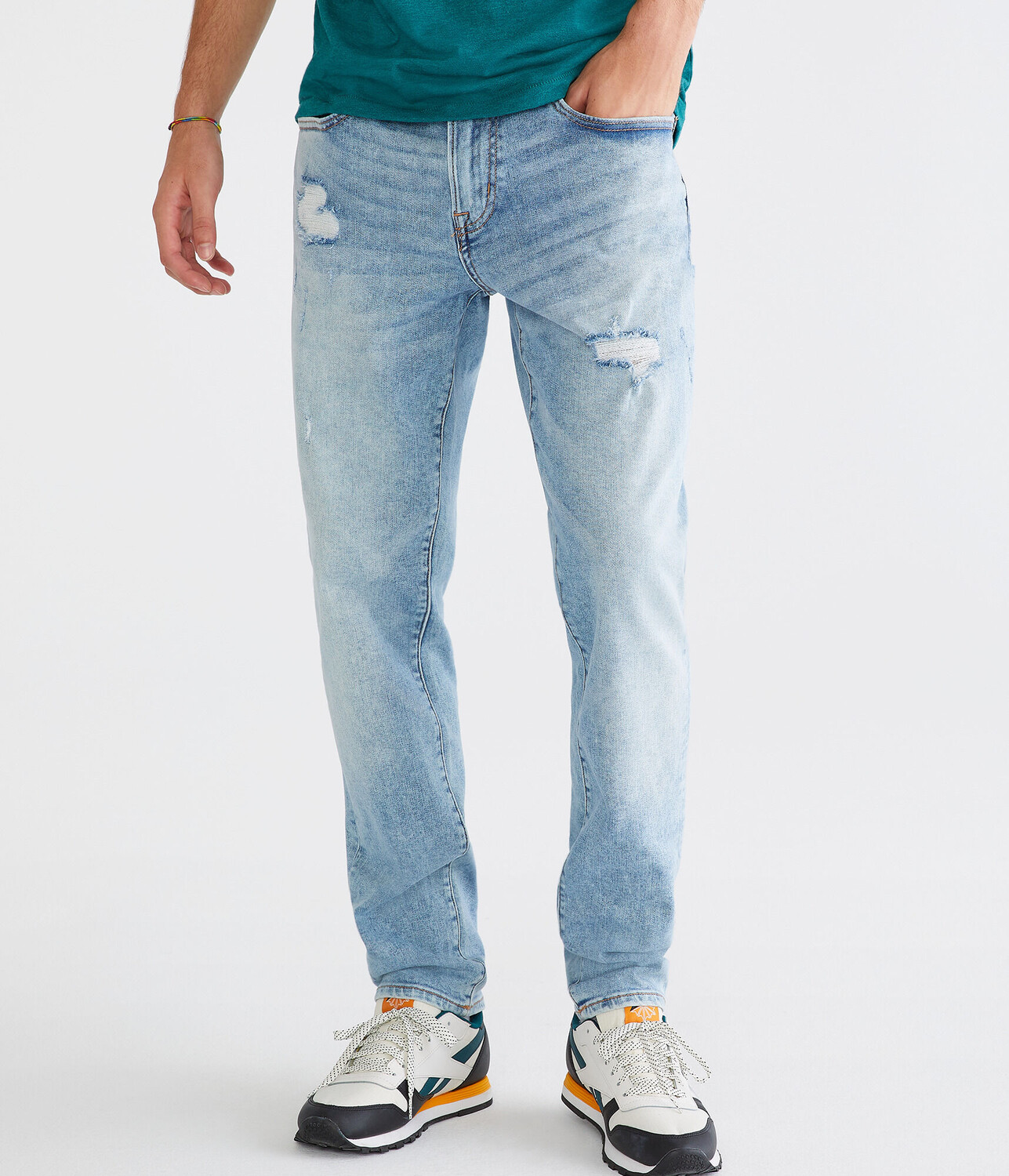 

Джинсы Slim Performance из денима Aeropostale, синий