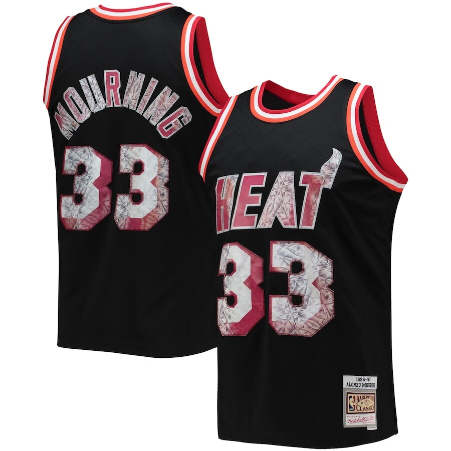 

Джерси Mitchell & Ness Miami Heat, черный