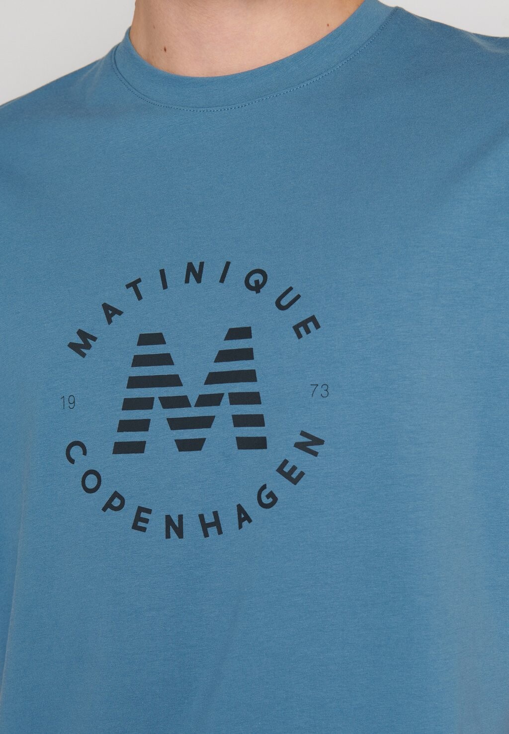 

Футболка с принтом MAJERAMY LOGO Matinique, синий