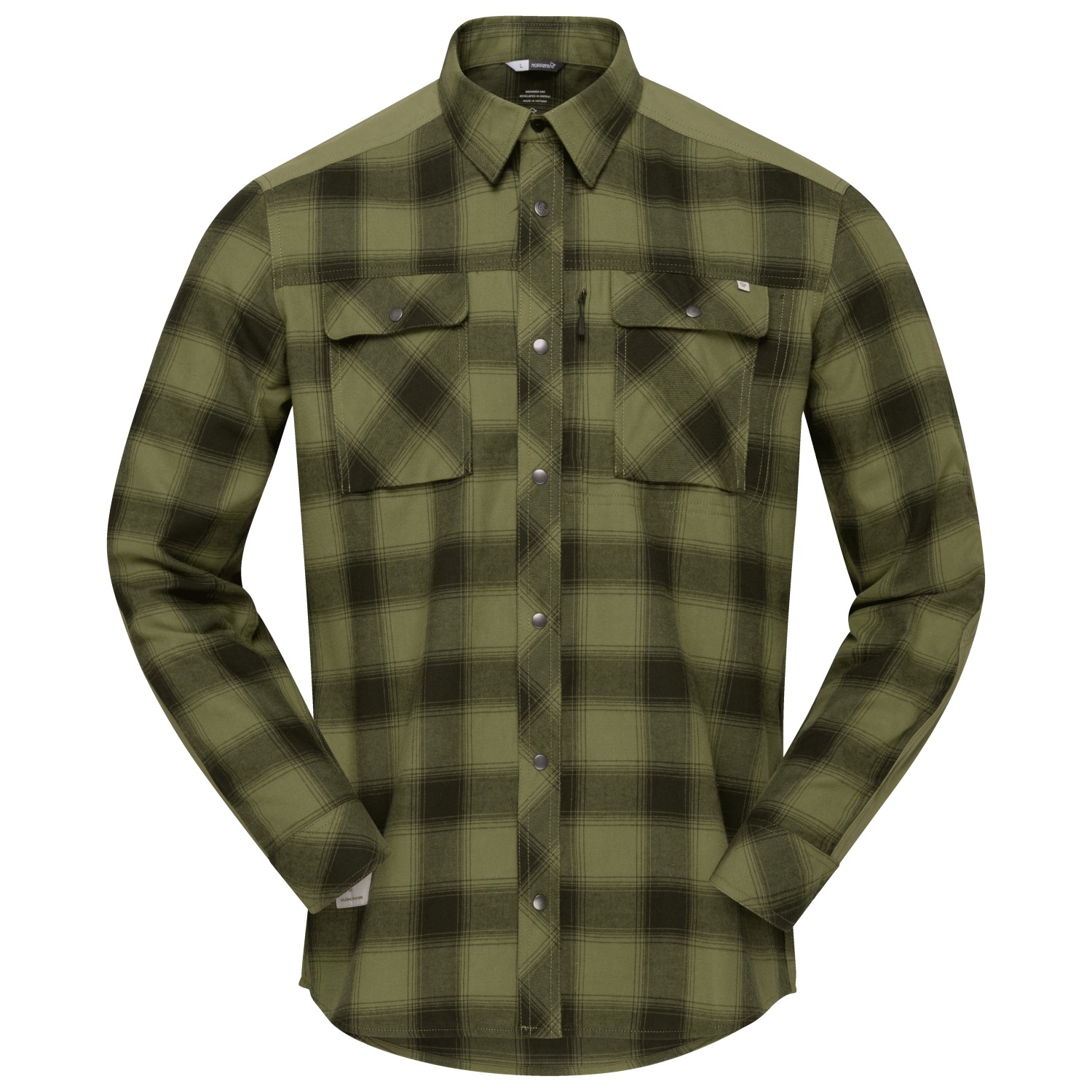 Рубашка Norrøna Femund Flannel Shirt, цвет Rosin рубашка zara soft flannel серый