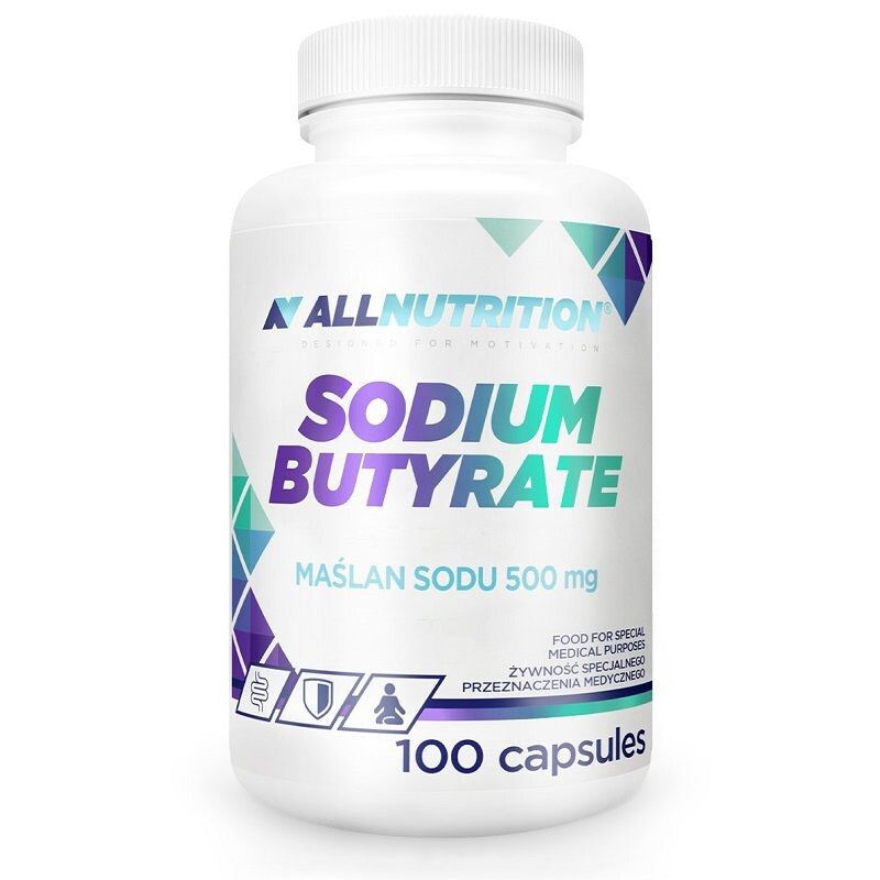 

Препарат, поддерживающий функцию кишечника Allnutrition Sodium Butyrate, 100 шт