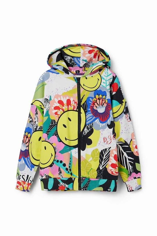 

Детская хлопковая толстовка Desigual, мультиколор