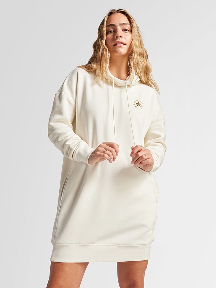 

Короткое платье Converse Sweat, кремовый