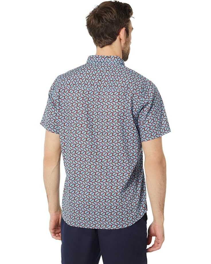 

Рубашка Toad&Co Fletch Short Sleeve Shirt, цвет Glacier Geo Print