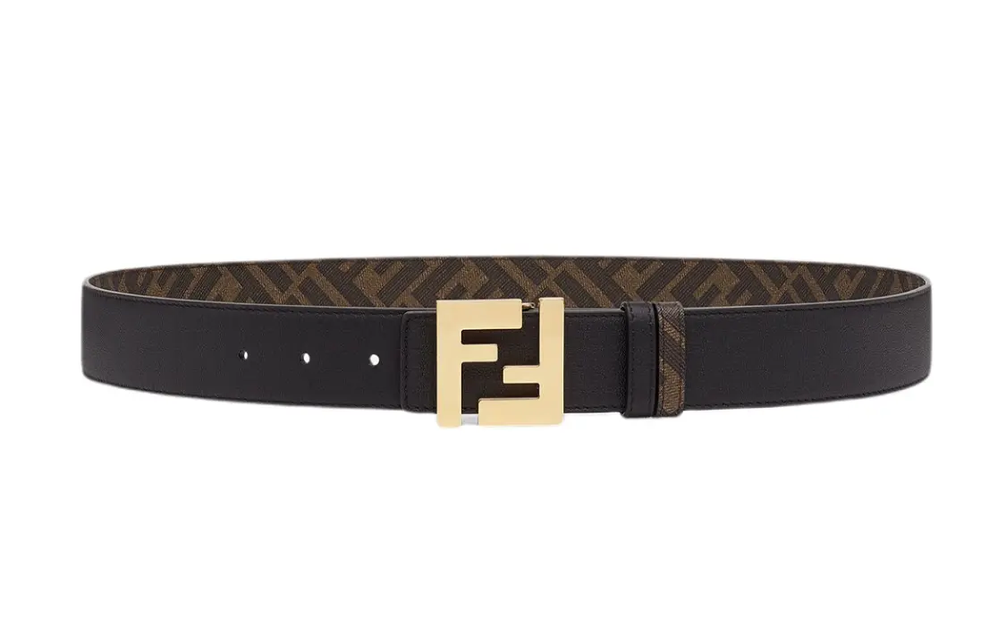 

Ремень FENDI кожаный, коричневый