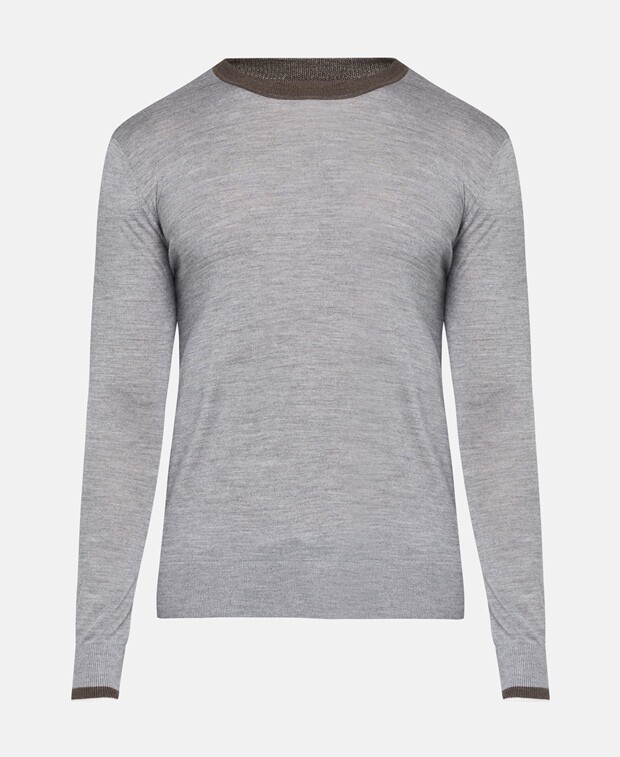 

Шерстяной джемпер Windsor., цвет Medium Grey