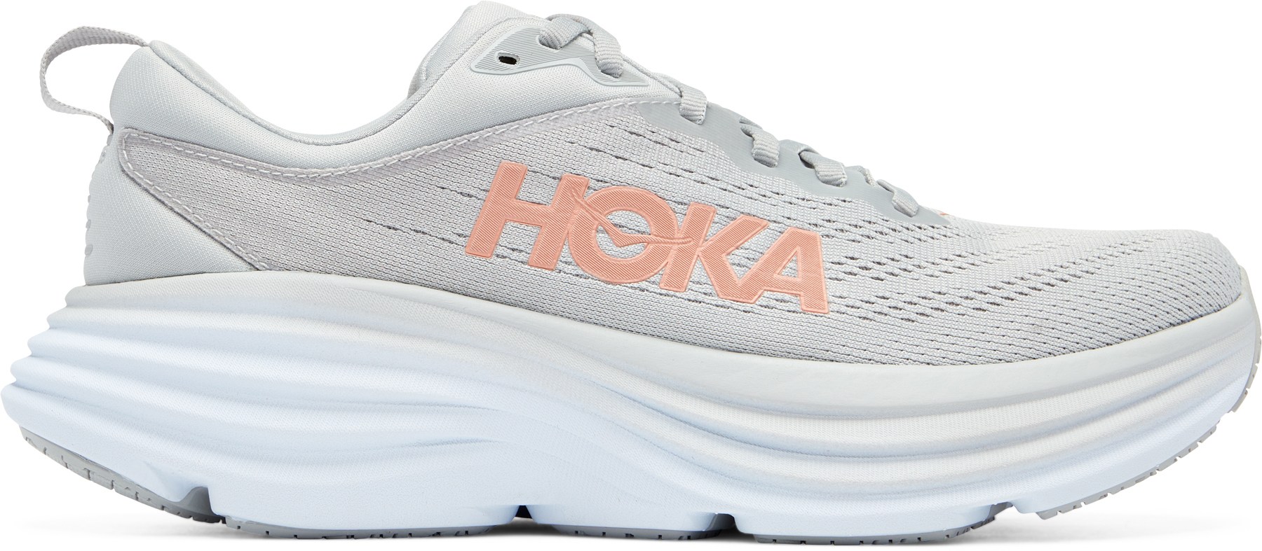 Кроссовки для шоссейного бега Bondi 8 — женские HOKA, серый