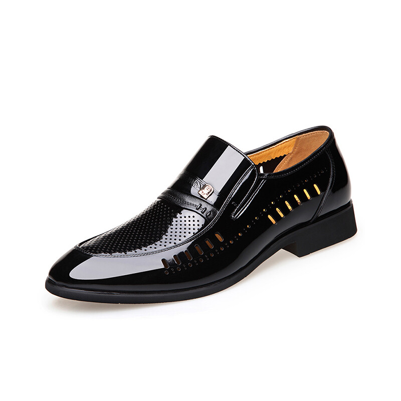

Туфли мужские низкие Laorentou, цвет Cool in black
