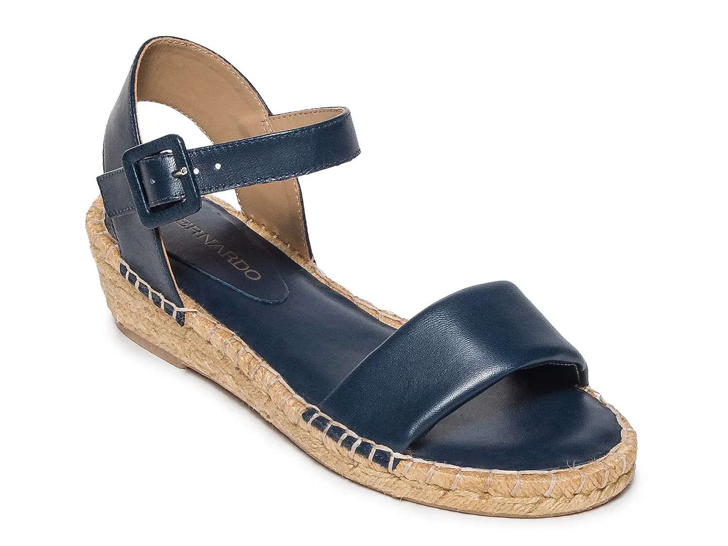 

Сандалии Madrid Espadrille Wedge Sandal Bernardo, темно-синий