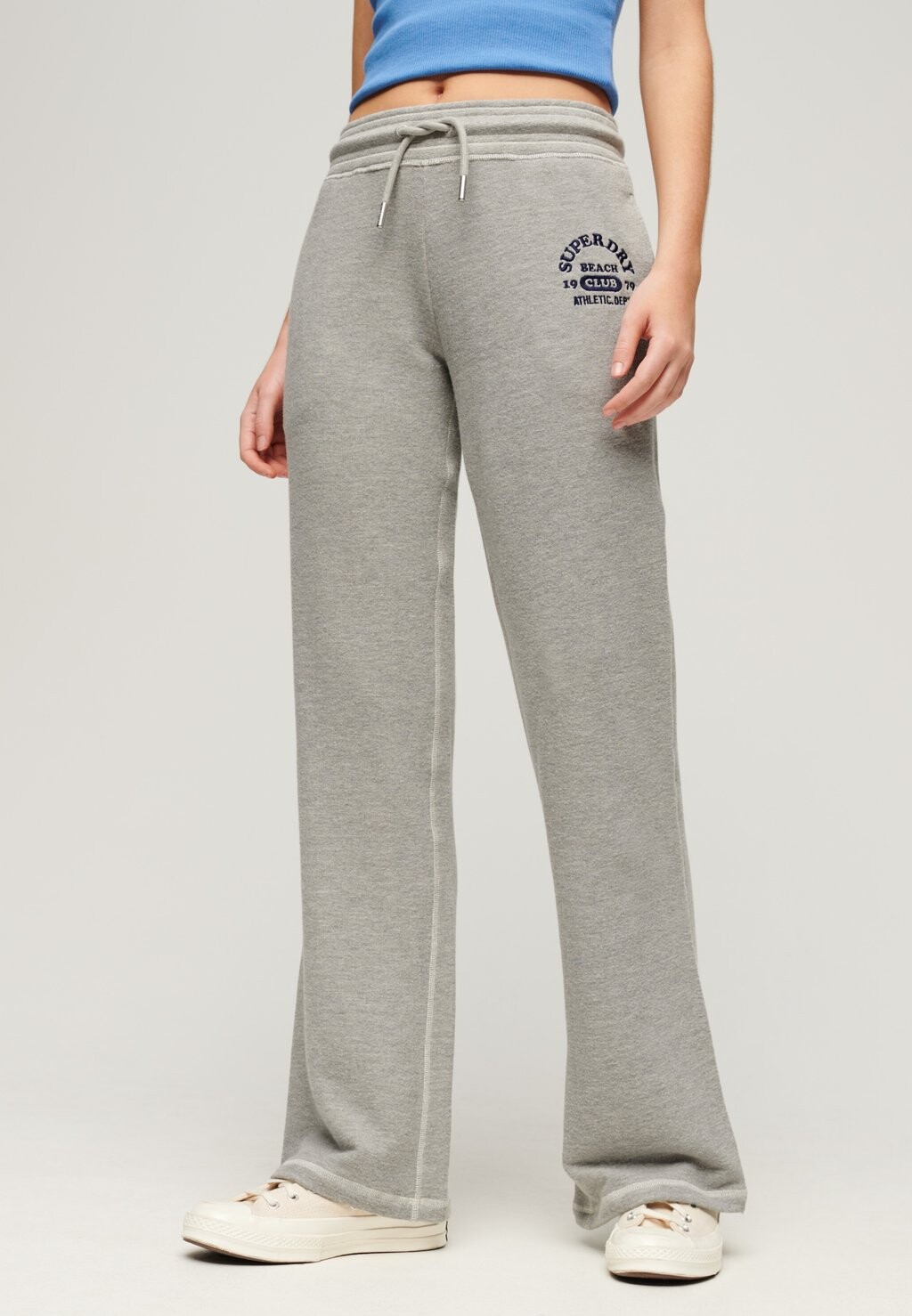 

Спортивные брюки FLARE Superdry, темно-серый