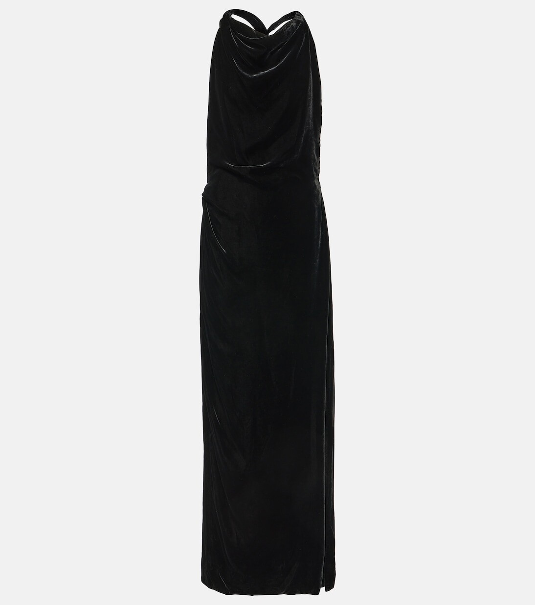 

Бархатное платье Proenza Schouler, черный