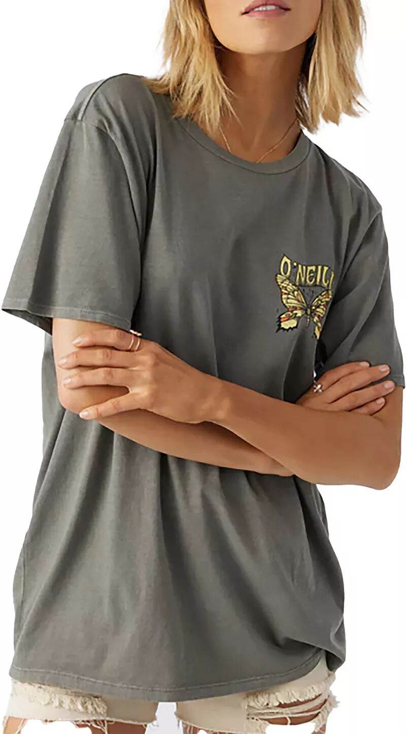 Женская футболка O'Neill с короткими рукавами и ласточкиным хвостом модные настенные папки с зажимом зажим для студентов с длинным хвостом и ласточкиным хвостом зажим школьные принадлежности металлически