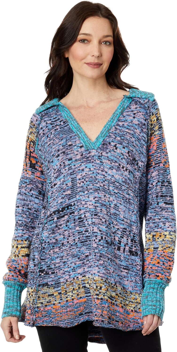 

Платье Seasons Of Sun Mini Free People, цвет Ochre Combo