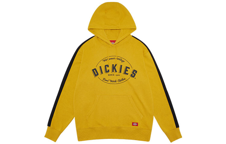 

Толстовка унисекс с принтом логотипа Dickies, желтая