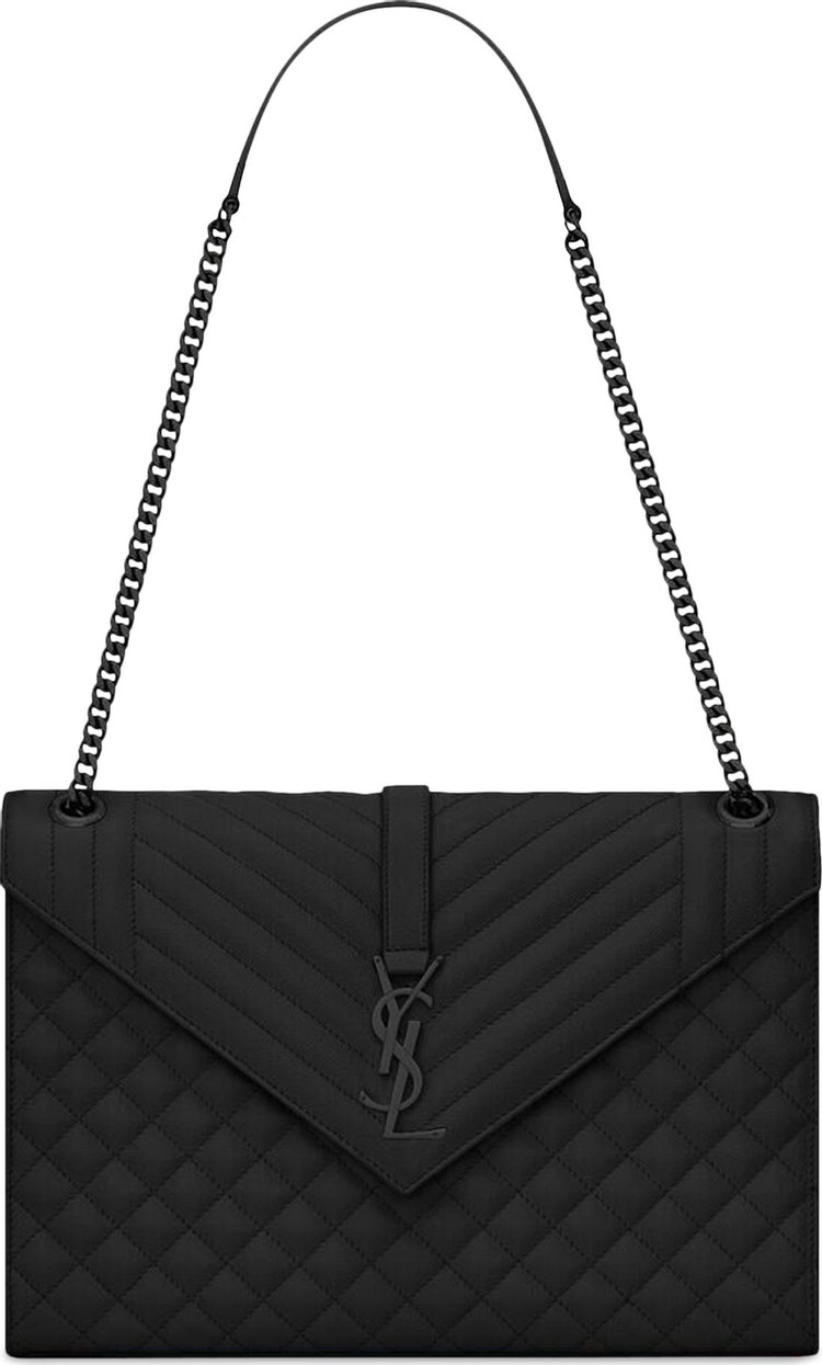 

Сумка через плечо Saint Laurent Matelasse Leather 'Black', черный