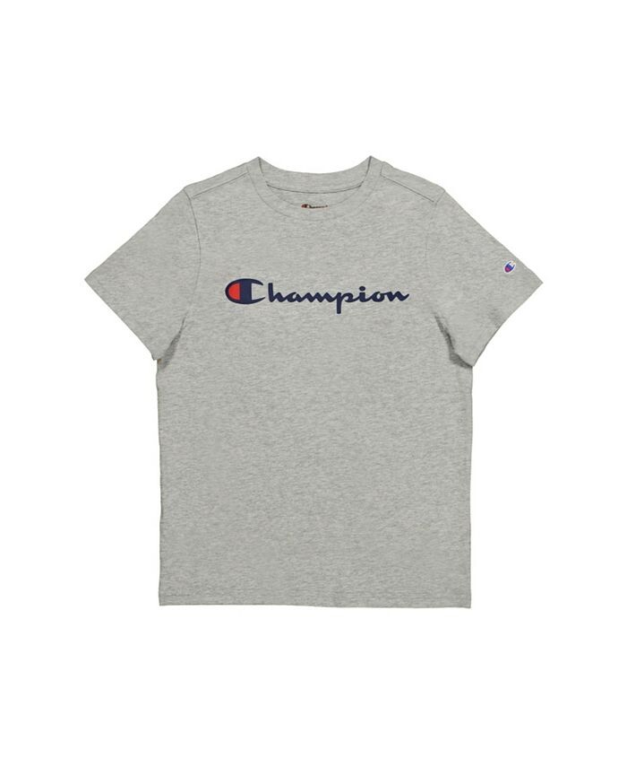 

Футболка с короткими рукавами для больших мальчиков Champion, серый