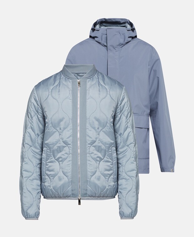 

Двойная куртка Armani Exchange, цвет Medium Grey