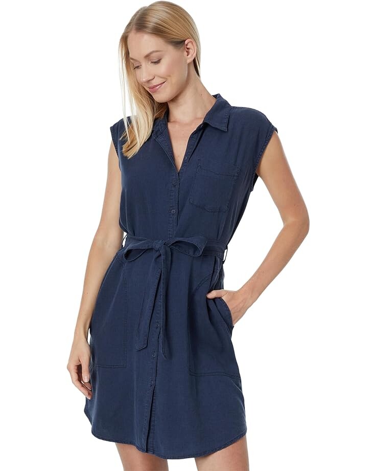 

Платье Splendid Mercer Shirtdress, темно-синий