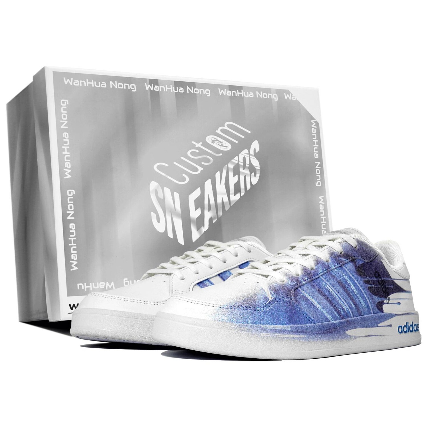 

Кроссовки adidas neo Breaknet Skateboarding Shoes Women's, белый