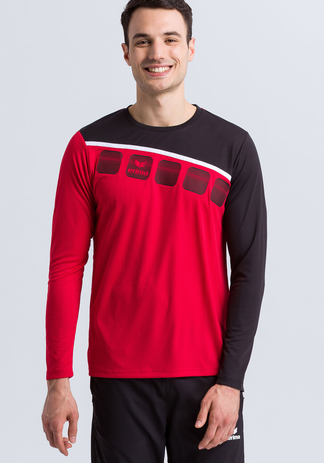 

Спортивная футболка erima 5 C Longsleeve, красный