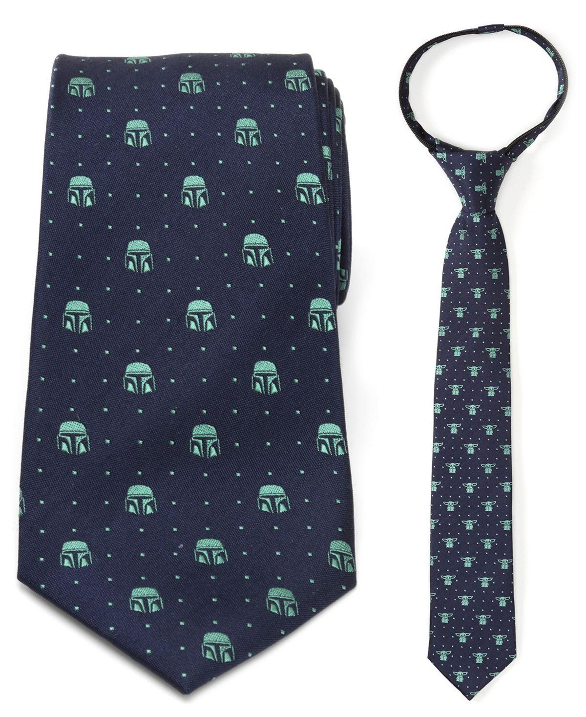 цена Подарочный набор галстуков на молнии «Отец и сын» Mondo and The Child Star Wars