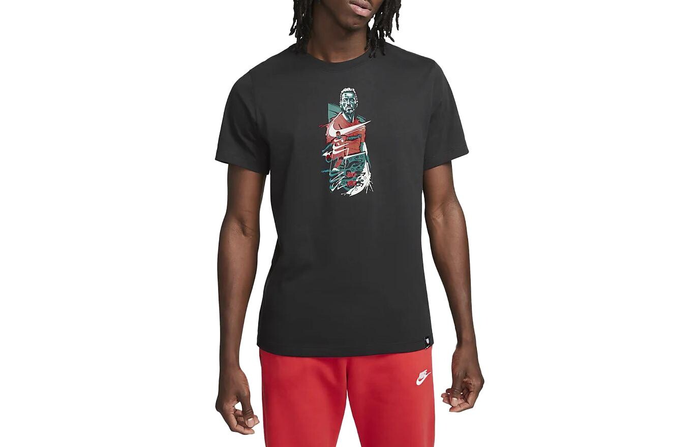 

Футболка мужская черная Nike, черный