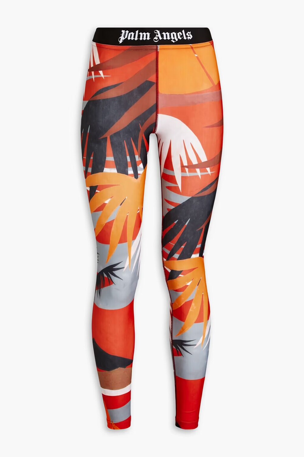 

Эластичные леггинсы с принтом Palm Angels, цвет Tomato red
