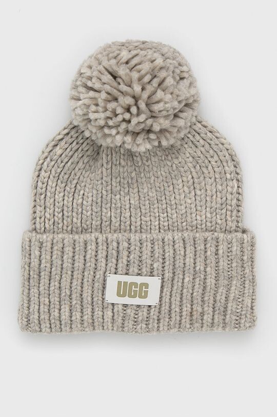 

Шапка из смесовой шерсти UGG Ugg, серый