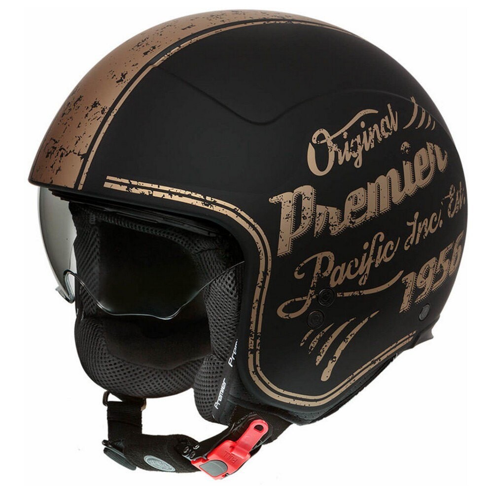 

Открытый шлем Premier Helmets Rocker OR 19 BM, черный