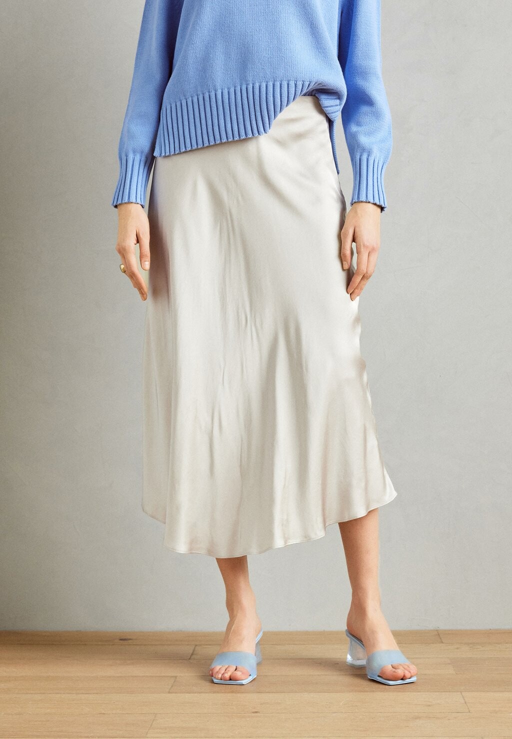

Юбка А-силуэта SKIRT Esprit, цвет light beige
