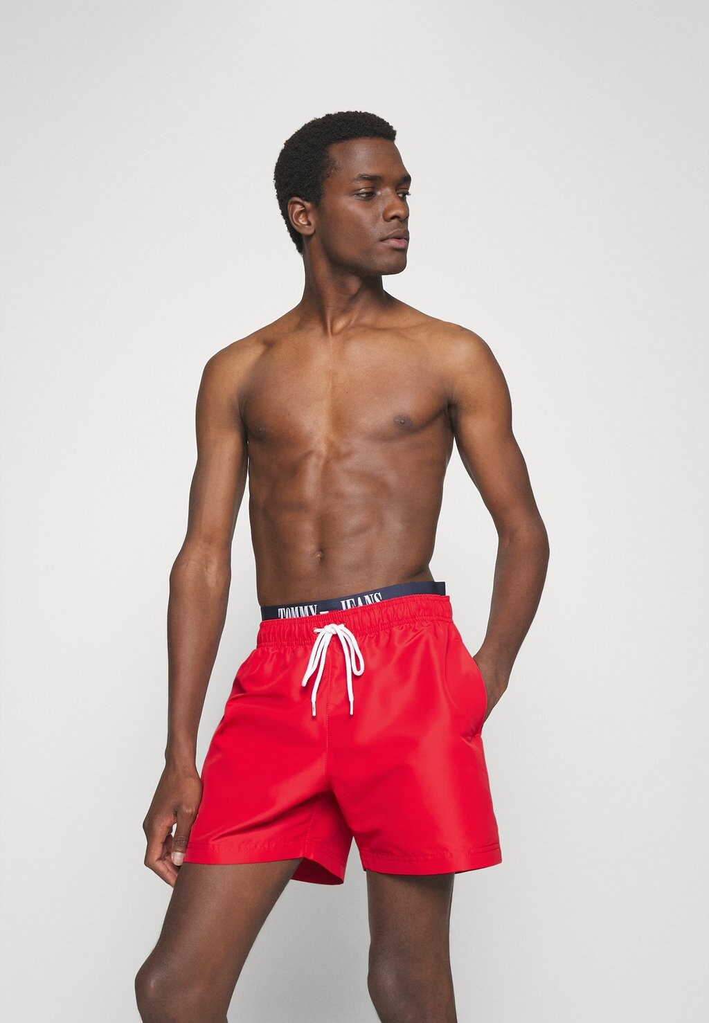 

Шорты для плавания MEDIUM DRAWSTRING Tommy Jeans, цвет deep crimson