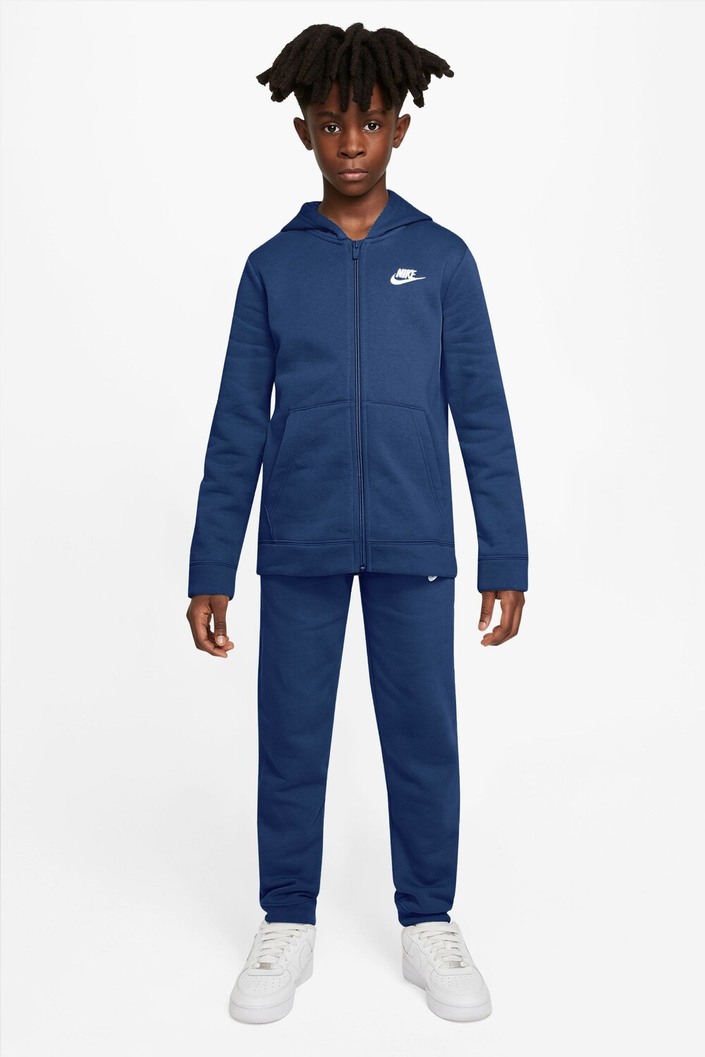 

Комплект спортивного костюма Club из флиса Nike, синий