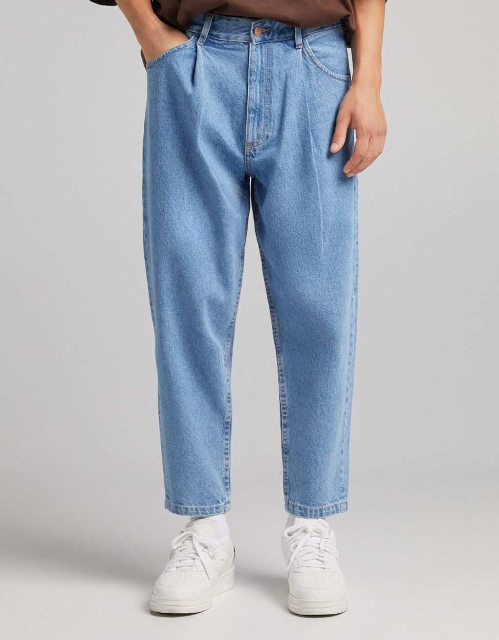 

Синие джинсы воздушного шара Bershka