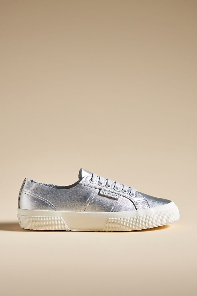 

Кроссовки Superga 2750 металлик, серебро