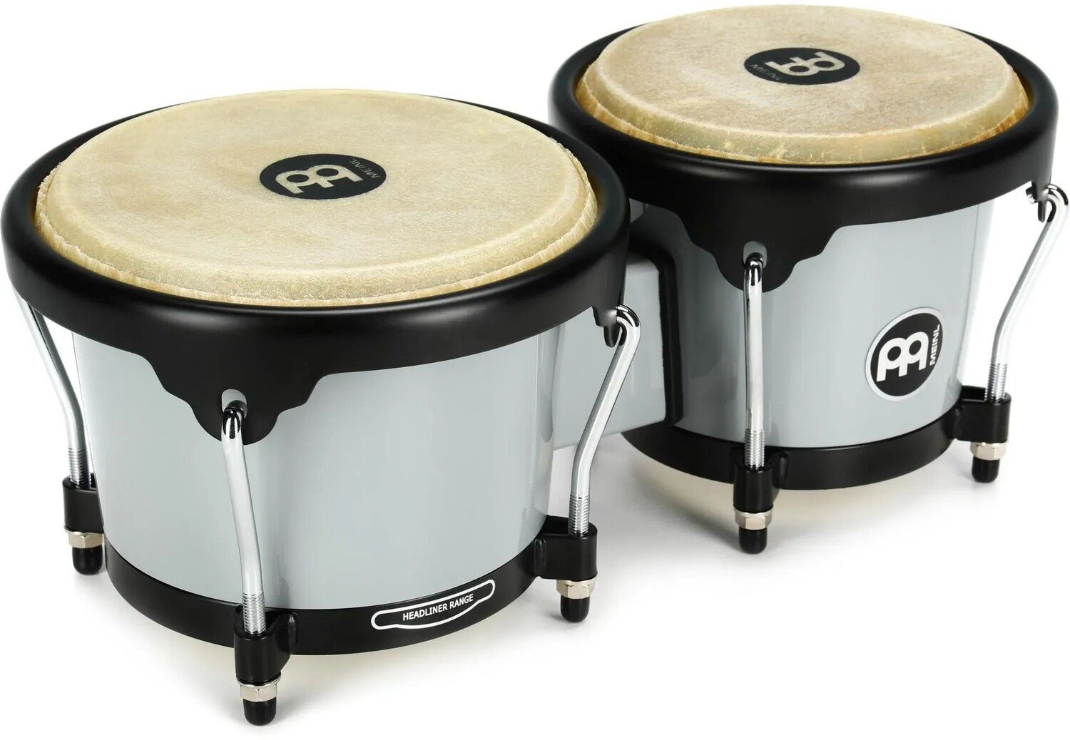 

Бонго Meinl Percussion Journey Series — универсальный серый