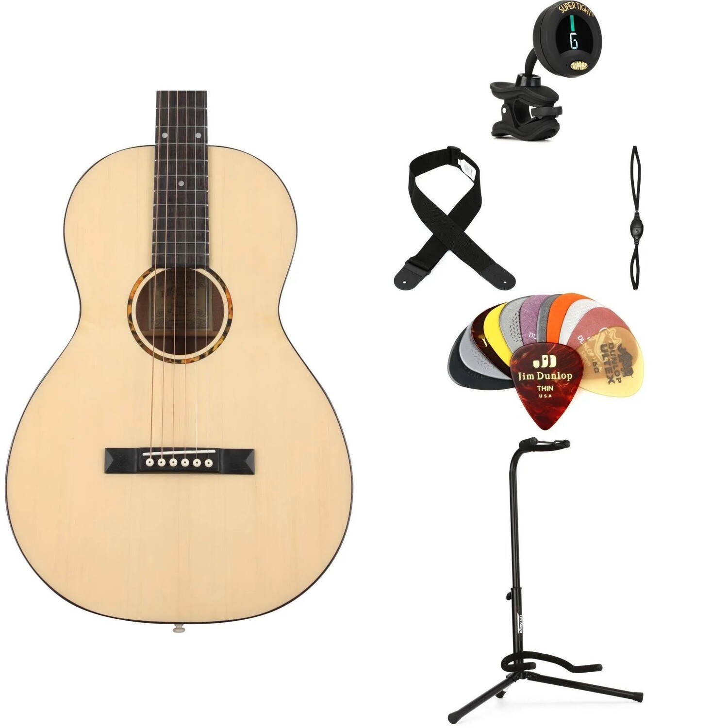 

Новый комплект Recording King G6 Series Solid Top Single 0 Essentials — натуральный