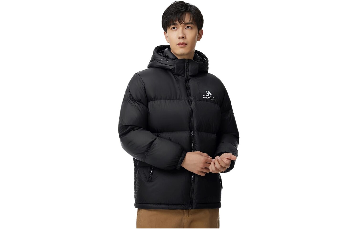 

Пуховик унисекс Camel, цвет White Jade Pink