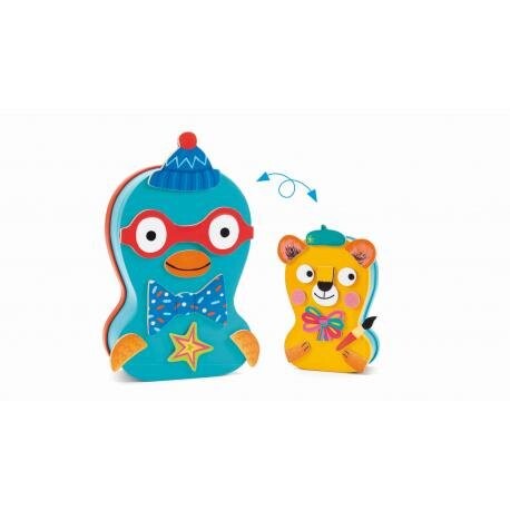 

Djeco, магнитный пазл Animal Dress Up