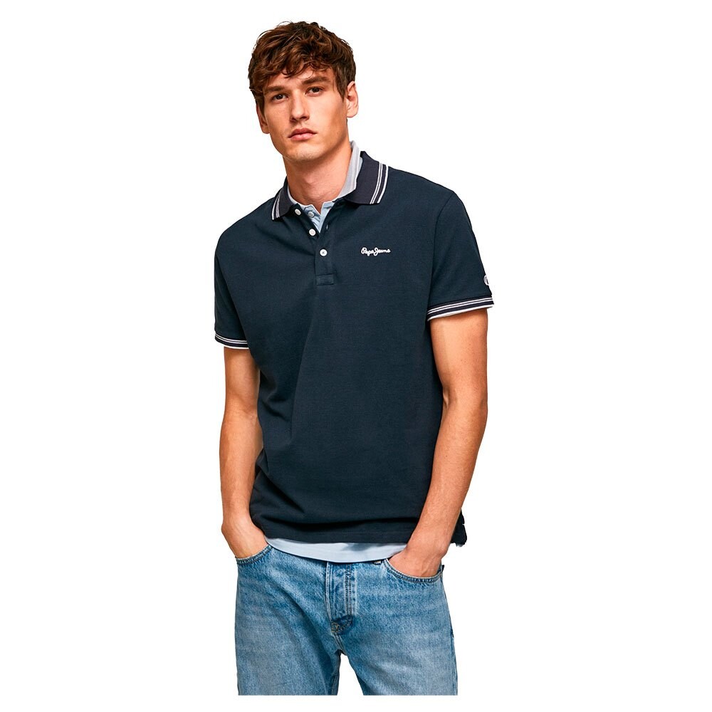 

Поло Pepe Jeans Jett, синий