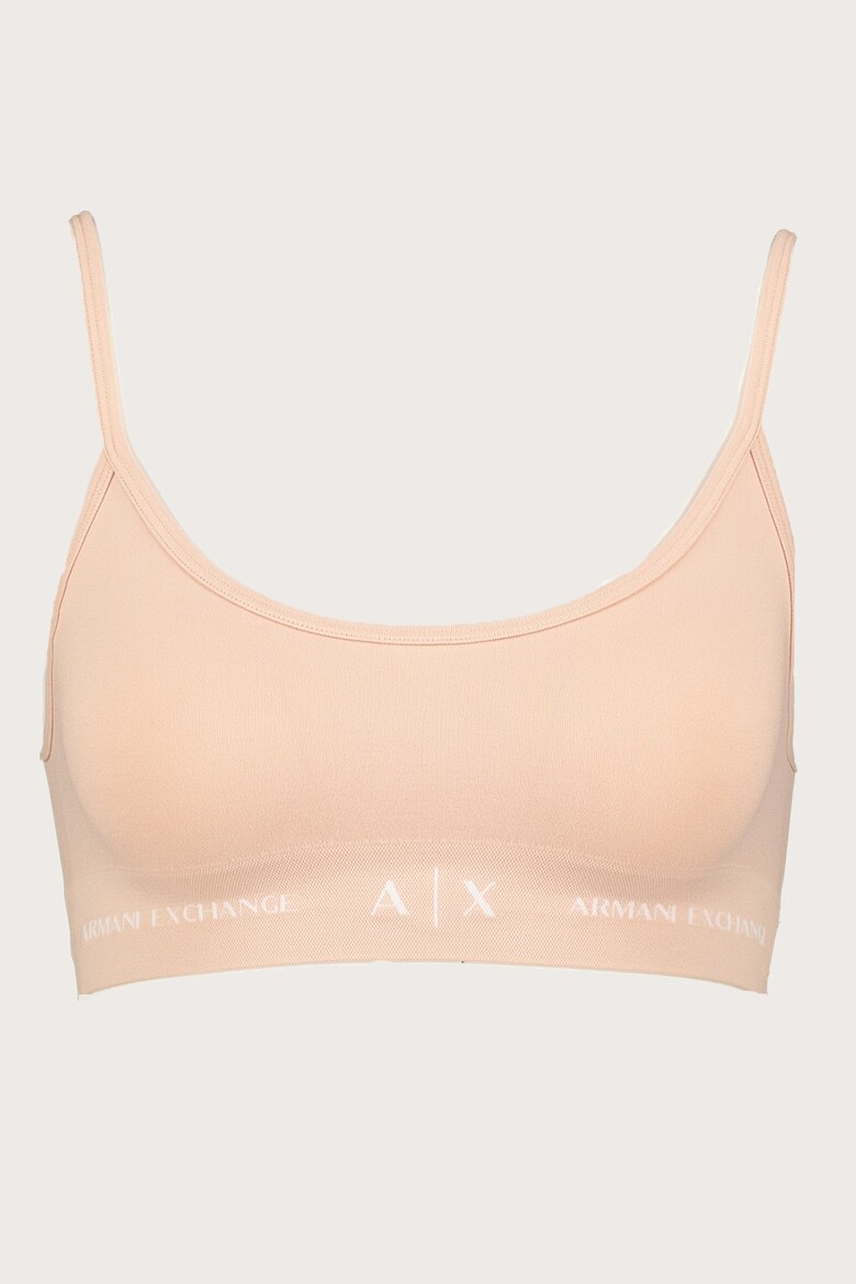 

Бралет с логотипом Armani Exchange, белый