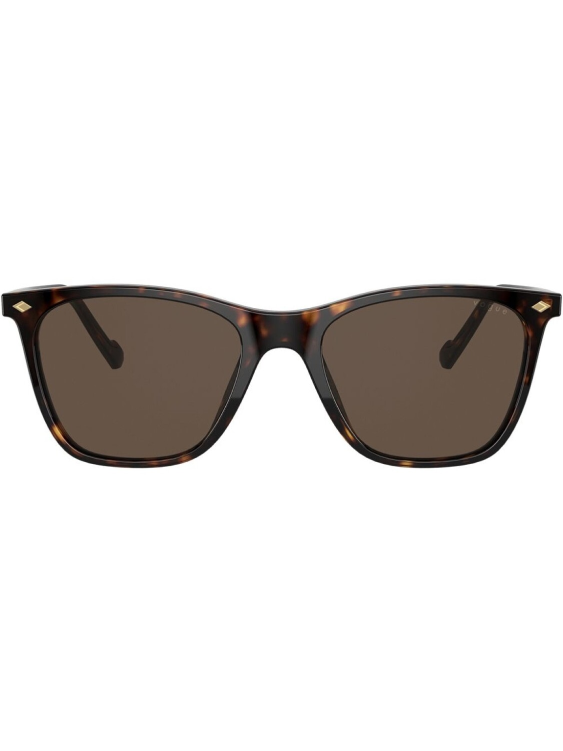 

Солнцезащитные очки в квадратной оправе Vogue Eyewear, коричневый