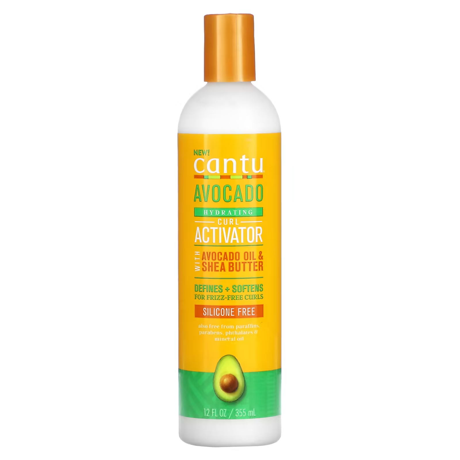 Cantu Avocado Hydrating Curl Activator, 12 жидких унций (355 мл) увлажняющее молочко для волос с авокадо 12 жидких унций 355 мл cantu