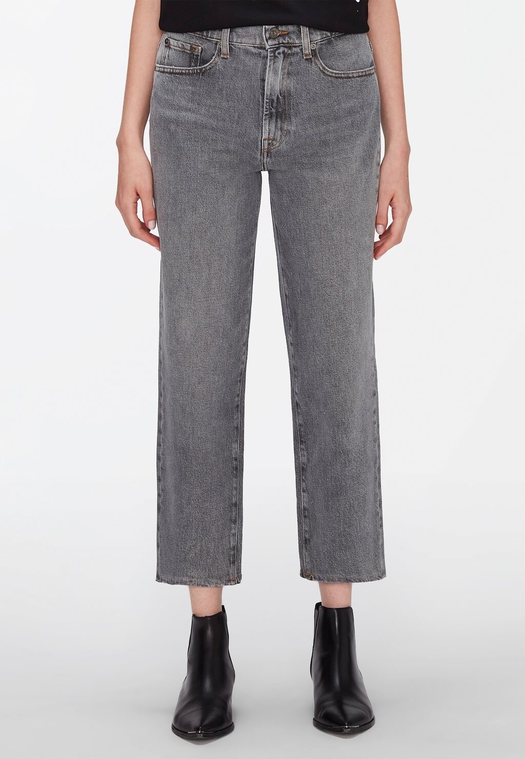 

Джинсы прямые 7 for all mankind, серый