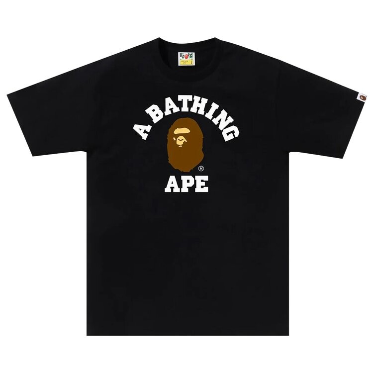 

Футболка BAPE College Tee, черный