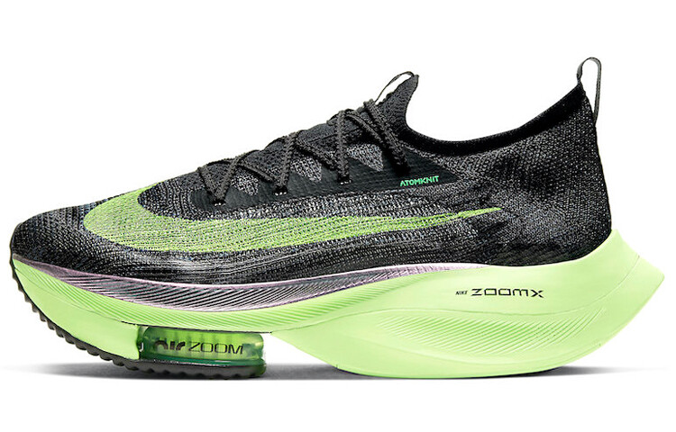 

Nike Air Zoom Alphafly Next% Черный Электрический Зеленый