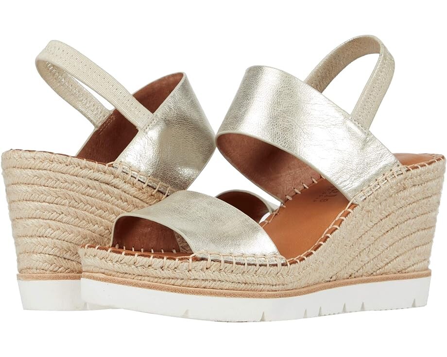 

Туфли Gentle Souls by Kenneth Cole Elyssa Two Band, цвет Ice Metallic Leather