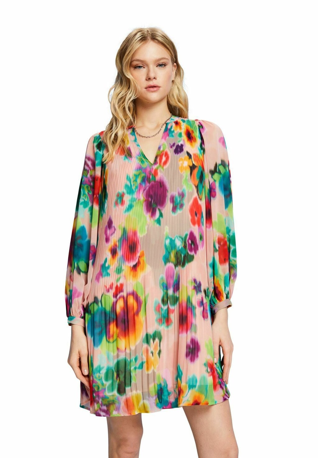 

Дневное платье Esprit, коралл