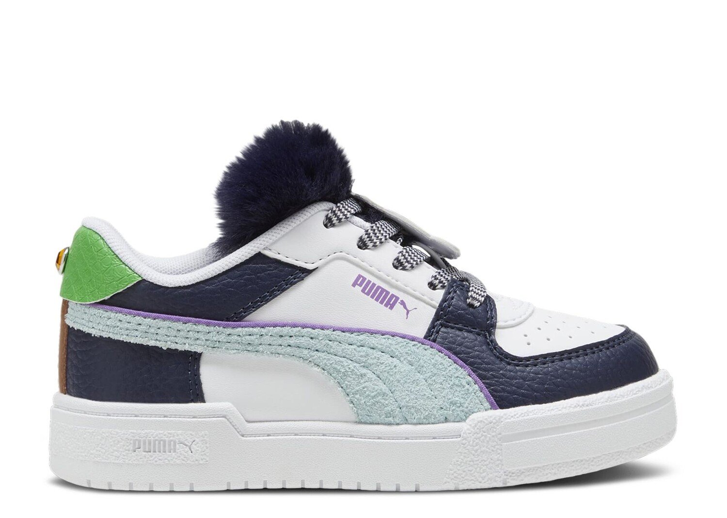 

Кроссовки Puma Trolls X Cali Pro Little Kid 'Branch', белый
