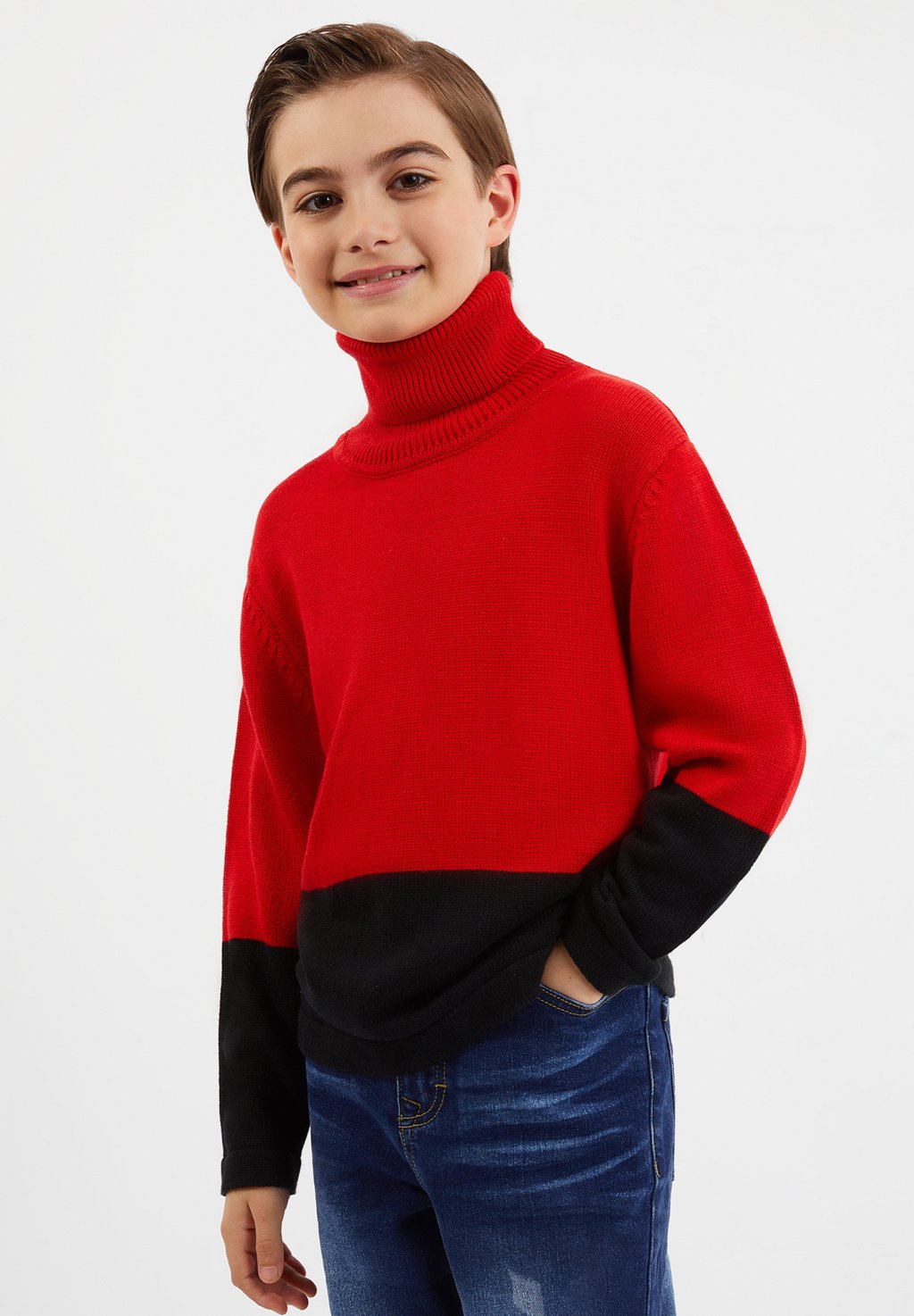Вязаный свитер Gulliver, цвет red